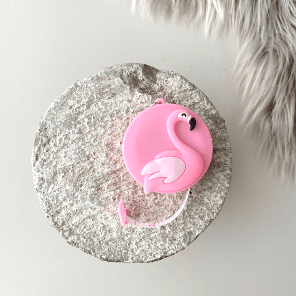 minihobievi Amigurumi Aksesuarları Flamingo Otomatik Mezura - 1.50 Mt